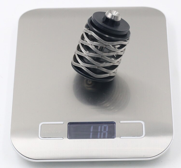 Vouwfiets Onderdelen Titanium Legering Achterwielophanging Voor Brompton Wave Voorjaar Achter Shock Suspension