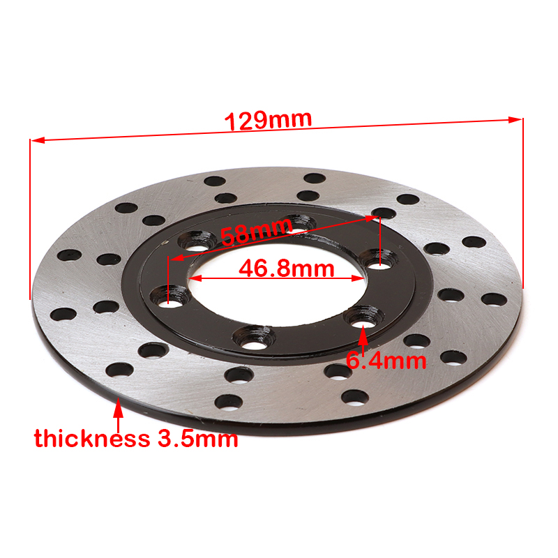 Ensemble d'étrier de frein à Double disque hydraulique arrière, pour 150cc 200cc 250cc ATV Go kart UTV Buggy Quad Dirt Bike, pièces