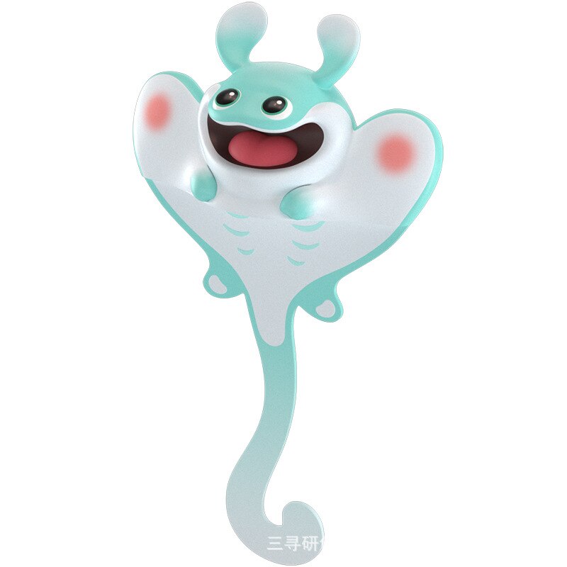 PVC Cute bookmark Funny Original Creation 3D Animals National Treasures Bookmarks Tiger Alligator book mark kawaii stationery: 5