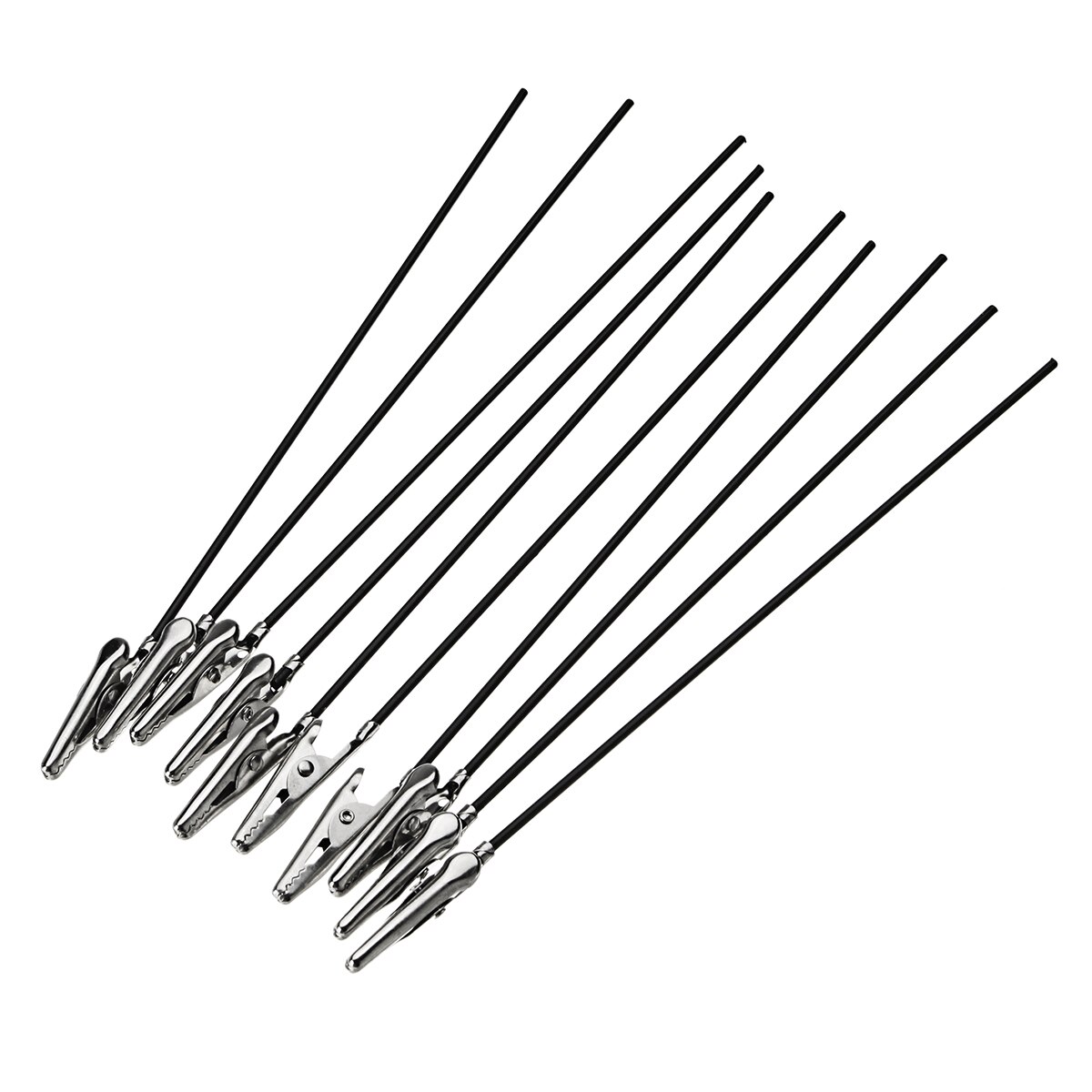 10 st airbrush sprayfärg klämdelar hållare färgklämma för hobbymodellering modellmålning