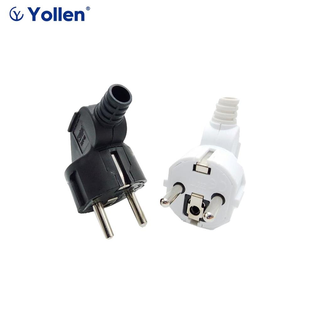 Activity】Electric Plug EUR Power Socket Adapter 16A 250V Wiring electrician to decorate DIY connection plug 1.5mm²