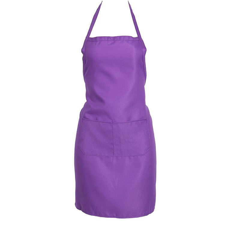 Kokeforkle menn kjøkkenforkle mannlig kokk voksen smekke matlaging håndverk baking cleanin forklær: Lilla