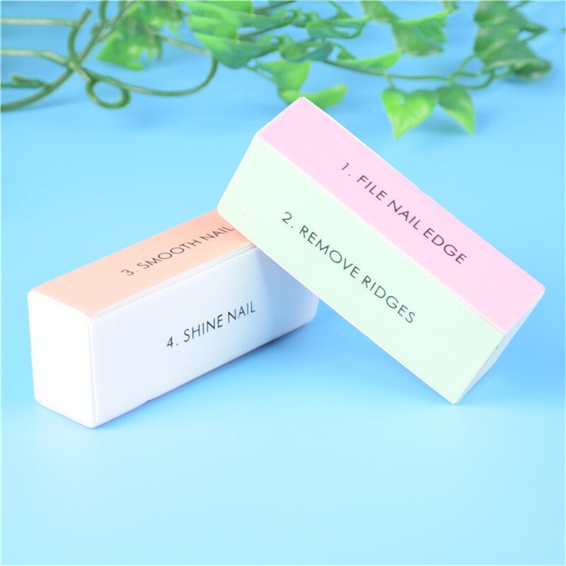 Pulidor de uñas de , Lima de esponja de arena, bloque manicura pedicura, herramienta pulidora, pulidor para mujer