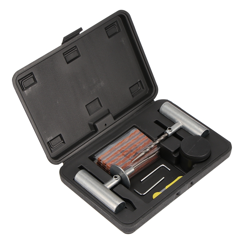 Auto Tire Repair Kit Auto Van Motorcycle Bike Tire Repair Tools Emergency Heavy Duty Tubeless Bandpunctuur Repair Kit