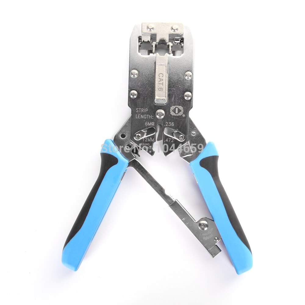 Multifunctional RJ45 8P Network RJ11 Cable Ethernet Cat 6 Terminals Crimping Tool Plier Crimper