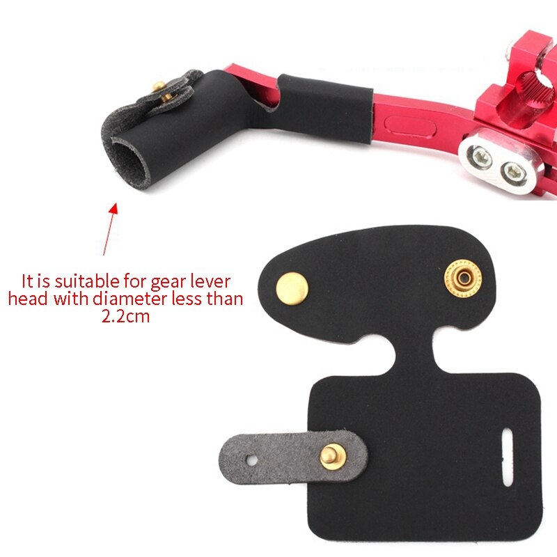 Retro Motorcycle Gear Shift Protection Cover Motorcycle Gear Shift Lever Sock Universal Motorcycle Replacement Patrs