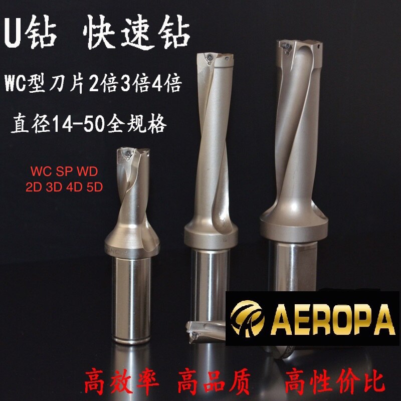 WC-C25-2D-SD19, foret indexable d'insertion de , forets en U, forets d'insert indexables, ajustement sur WCMX030208