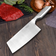 7 Inch Kitchen Knife Japanese Cook's Cleaver Stainless Steel Chef Butcher Chopping Meat Slicer Santoku Meat Cleaver Knives