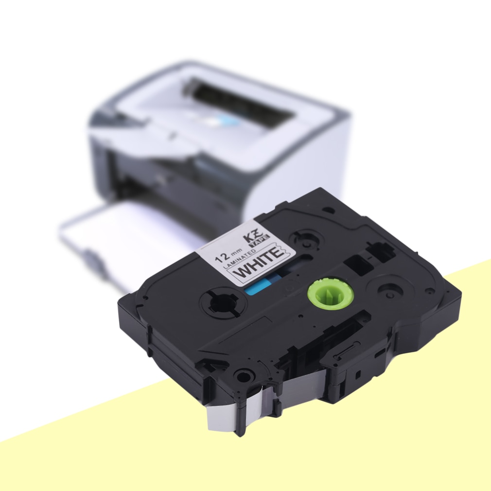 Kze-231 Black On White 12MM Label Maker Tape Universal Lable Tape Compatiable For Brother P-TOUCH Cartridge