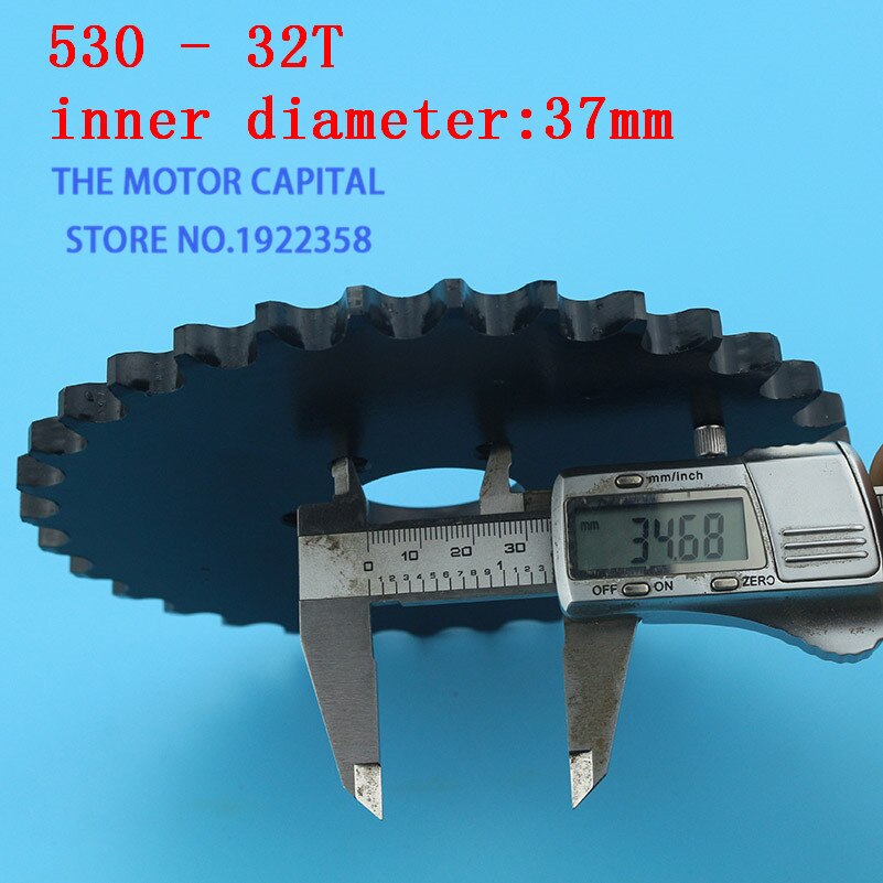 Rear Chain Sprocket 530 32T 37mm 6 hole sprockets fit ATV Quad Pit Dirt Bike Motorcycle Motocross