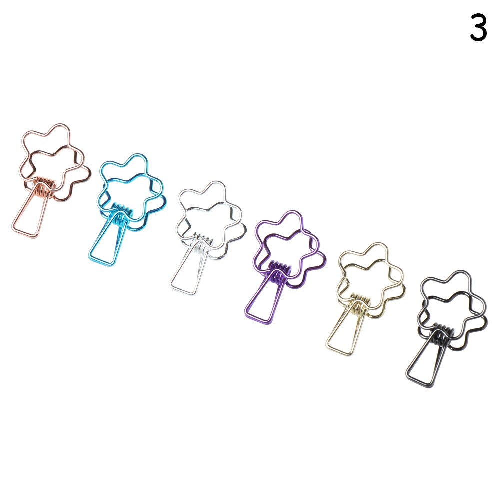 5/6Pcs Stainless Steel Bag Clips Calendar Letter Paper Photo Binder Clip File Clamps Food Sealing Tools School Kitchen Supplies: 3