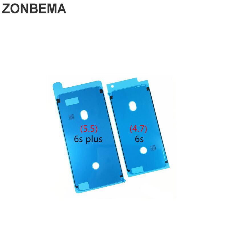 5 stk lcd ramme bezel tætningstape lim klæbemiddel 3m reparationsdele vandtæt selvklæbende klistermærke til iphone 11 x xs max  xr 6s 7 8 plus