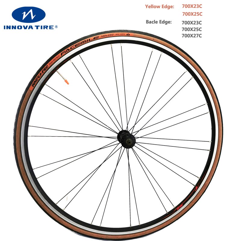 Ultralight facemile 700*25C Road Bike Tires 60Tpi 120 Tpi Tire 700*25C Bicycle Tyre 700C Cycling Tyres INNOVA