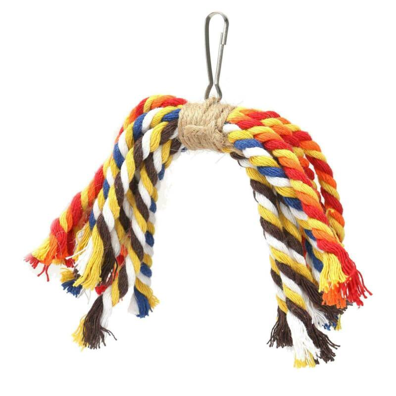 7 Pack Snavels Metalen Touw Kleine Papegaai Speelgoed Budgie Valkparkiet Kooi Vogel Speelgoed Set