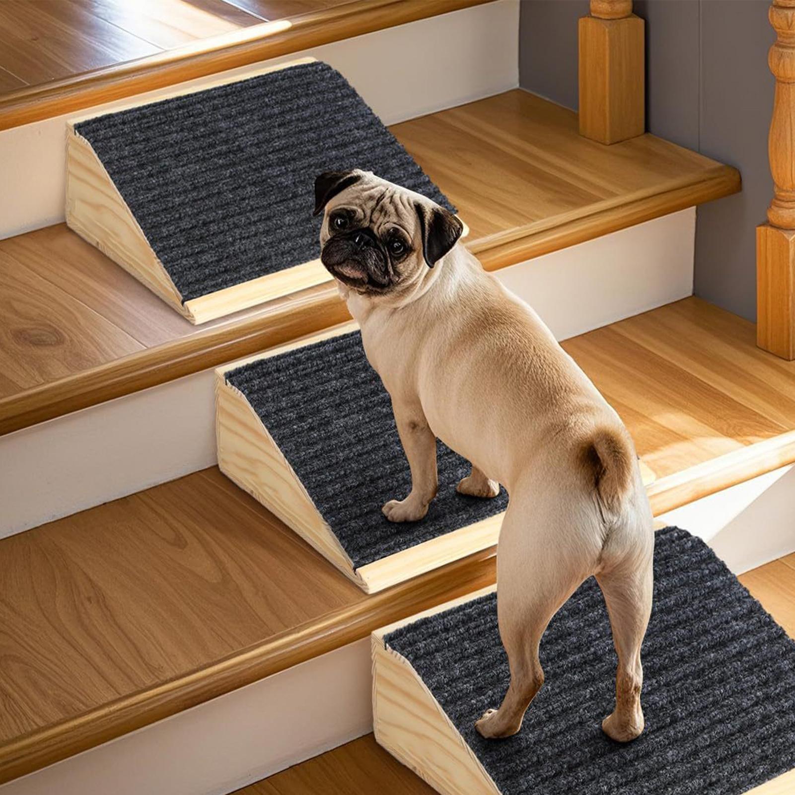 Rampe per cani Rampa per animali domestici in legno per salire nel letto, collega perfettamente i gradini di sicurezza dei gatti degli animali domestici per interni
