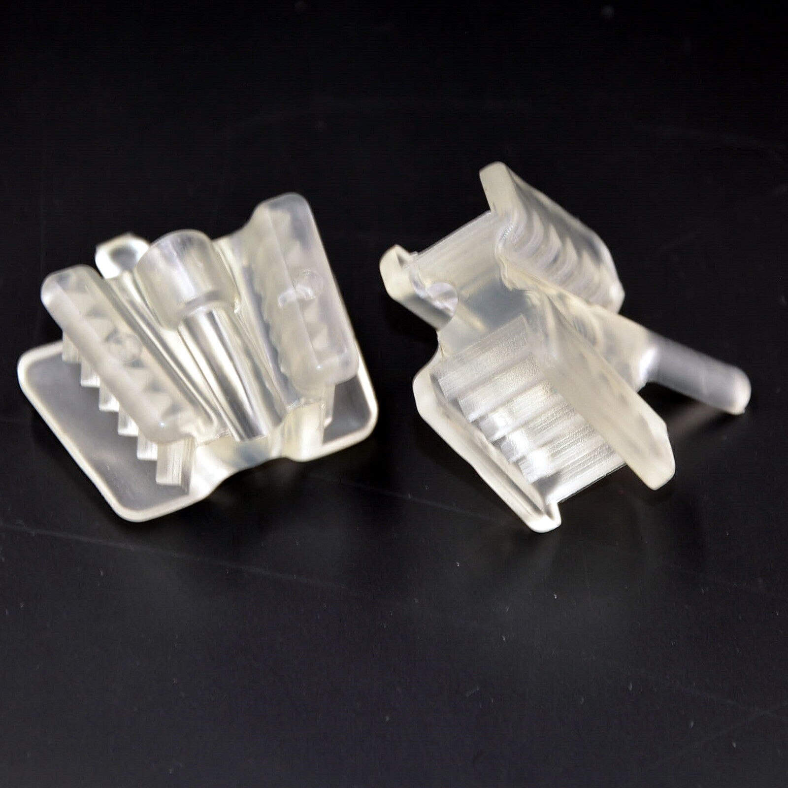 5pcs Dental Silicone Mouth Prop Support Holding Saliva Ejector Suction Tip