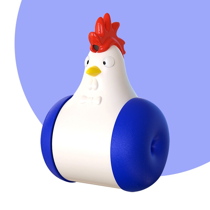 Huisdier Speelgoed Kat Speelgoed Hond Speelgoed Haan Vorm Opladen Geluid Plagen Kat Speelgoed Bedrijf Speelgoed Puzzel Verlichten Angst Dierbenodigdheden: Blauw