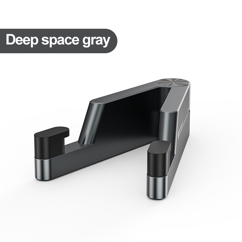T1 tragbar Halter Universal- Mini Größe Aluminium tragbar Falten Pult montieren Halter Halterung Handy, Mobiltelefon Telefon Wiege Foldable Stand: grau Halter