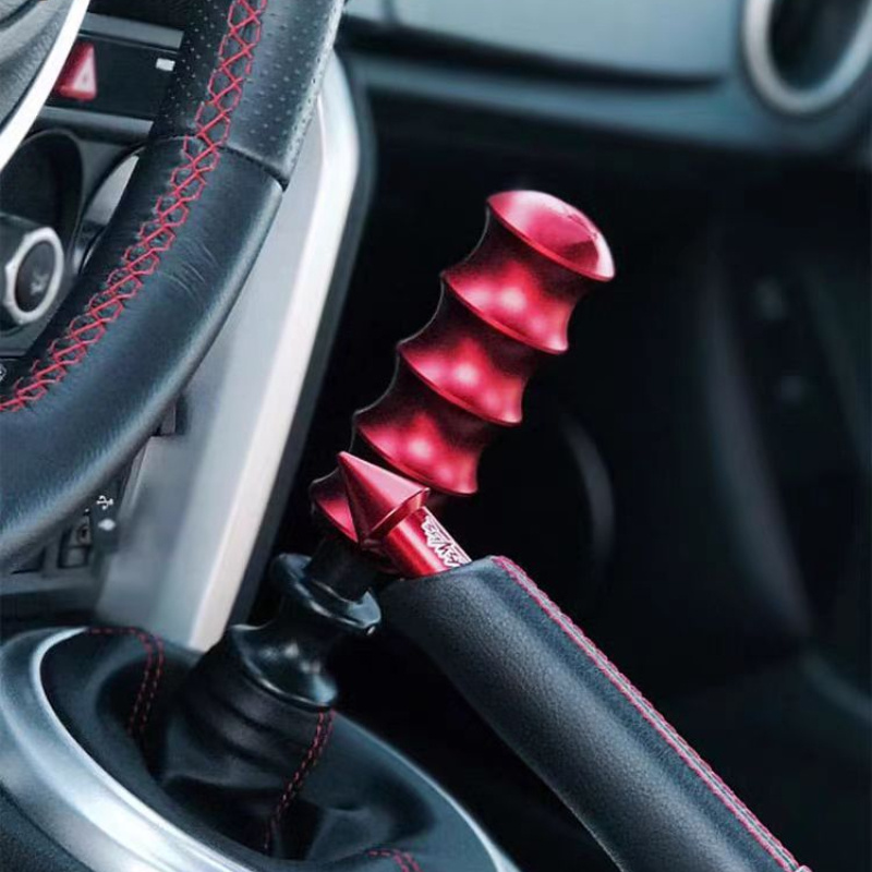 Pomo de palanca de cambios Universal para coche, aleación de aluminio