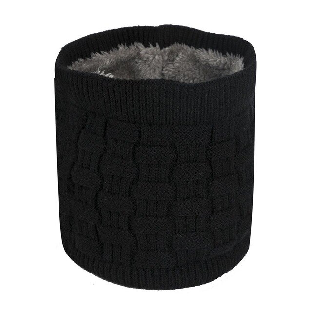 Bufanda calefactable para cuello para hombre y mujer, envoltura de cuello con calefacción eléctrica para invierno: Black