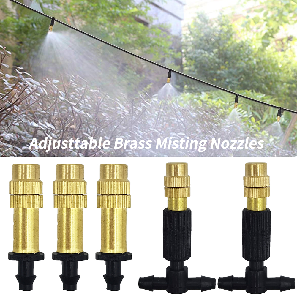 5-50M Giardino micro Irrigazione a goccia Sistema di irrigazione automatica kit controllore Timer Nebbia fai da te Raffreddamento a spruzzo per piante in vaso