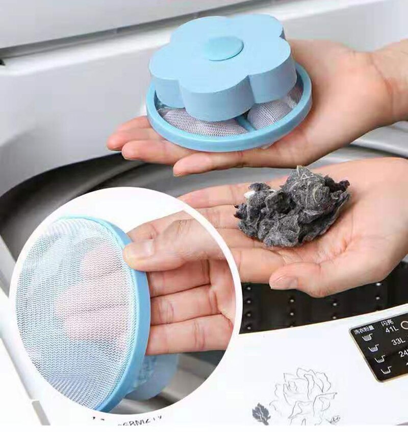 Laundry Balls Washing Machine Floating Laundry Filter Bag for Lint Pet Hair Remover Pouch Laundry Products