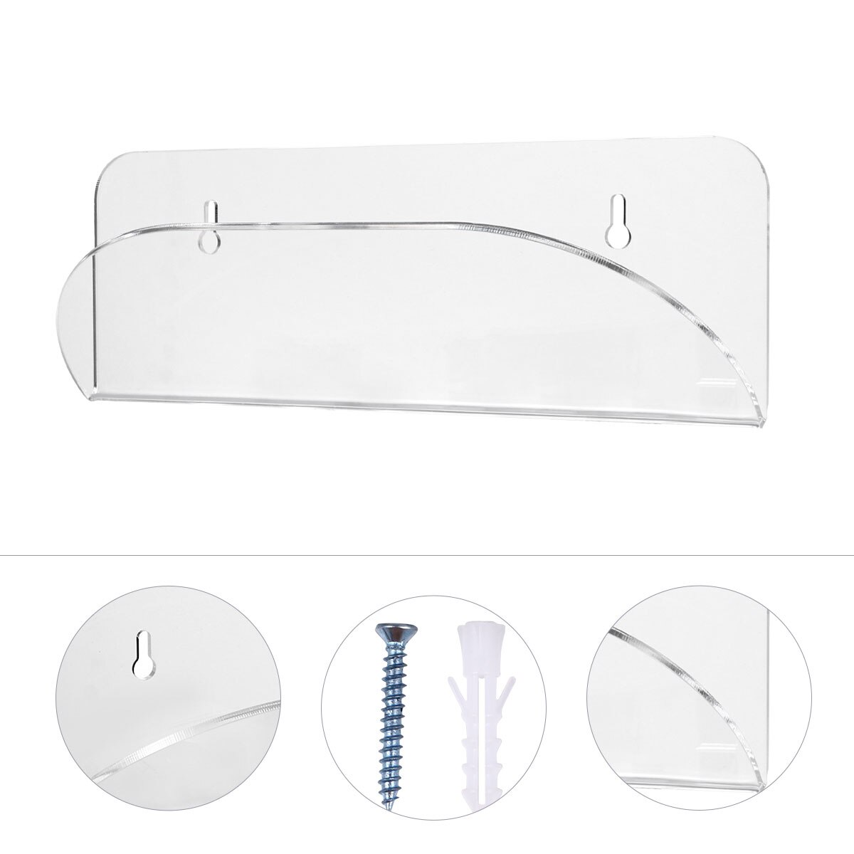 Skateboard Magazijnstelling Acryl Muur Gemonteerde Skateboard Display Stand Beugel