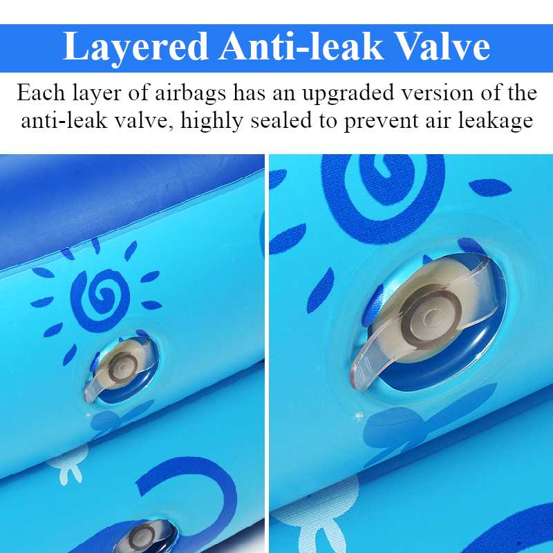 Kids inflatable Pool Large Size Children's Home Use Paddling Pool Inflatable Square Swimming Pool Heat Preservation 120x78x37cm