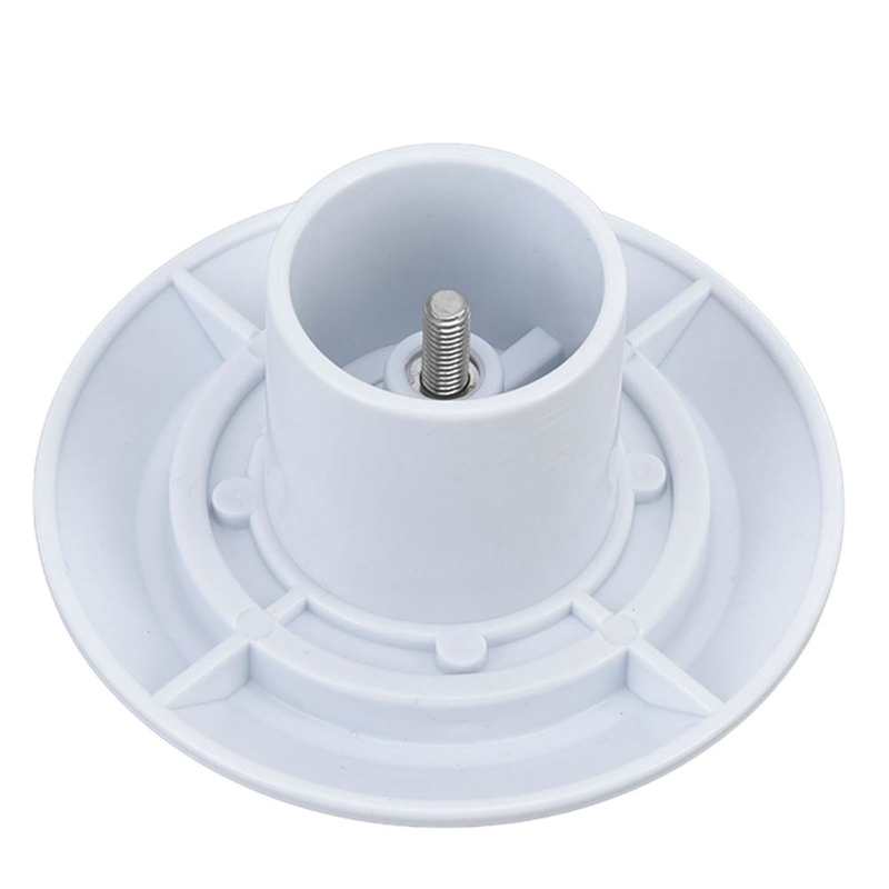 Pool Main Drain Floor Drain Plastic 4.01x2.13in Anticlogging Lightweight White for Swimming Pools Springs Spas