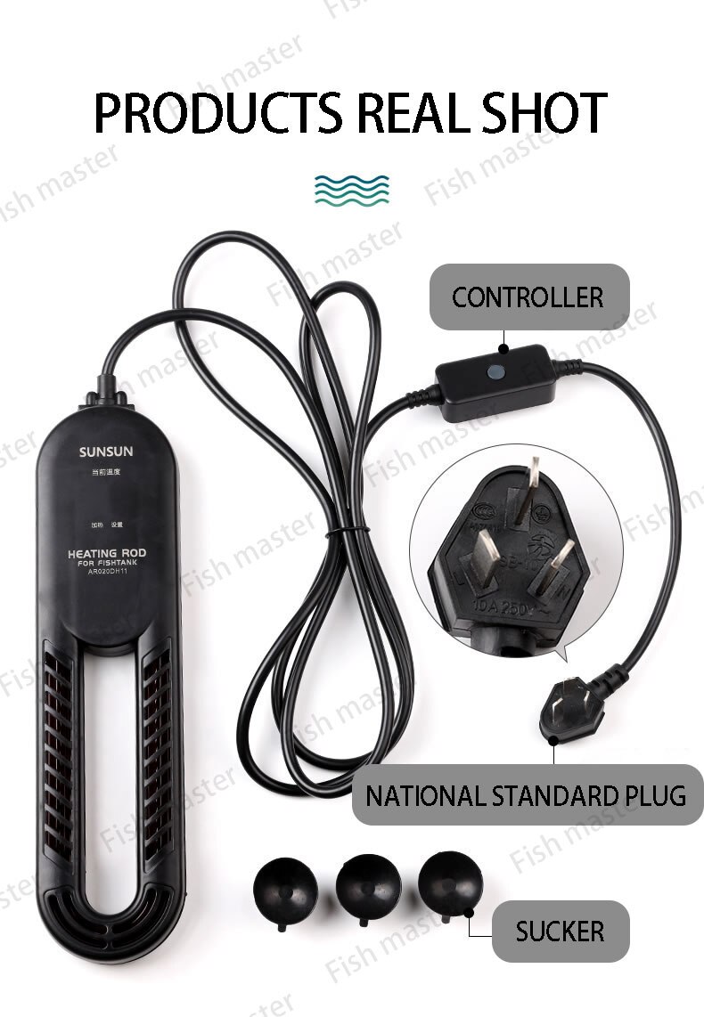 Heating rod frequency conversion constant temperature carbon fiber aquarium heater fish tank energy saving heating rod