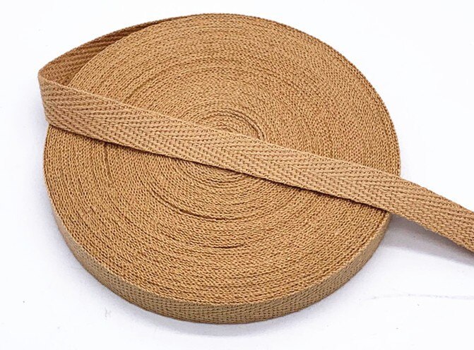 Ruban en coton 50yards de largeur 2cm, accessoires pour vêtements, nouvelle ceinture en coton à chevrons, ruban de couleur 3: 036