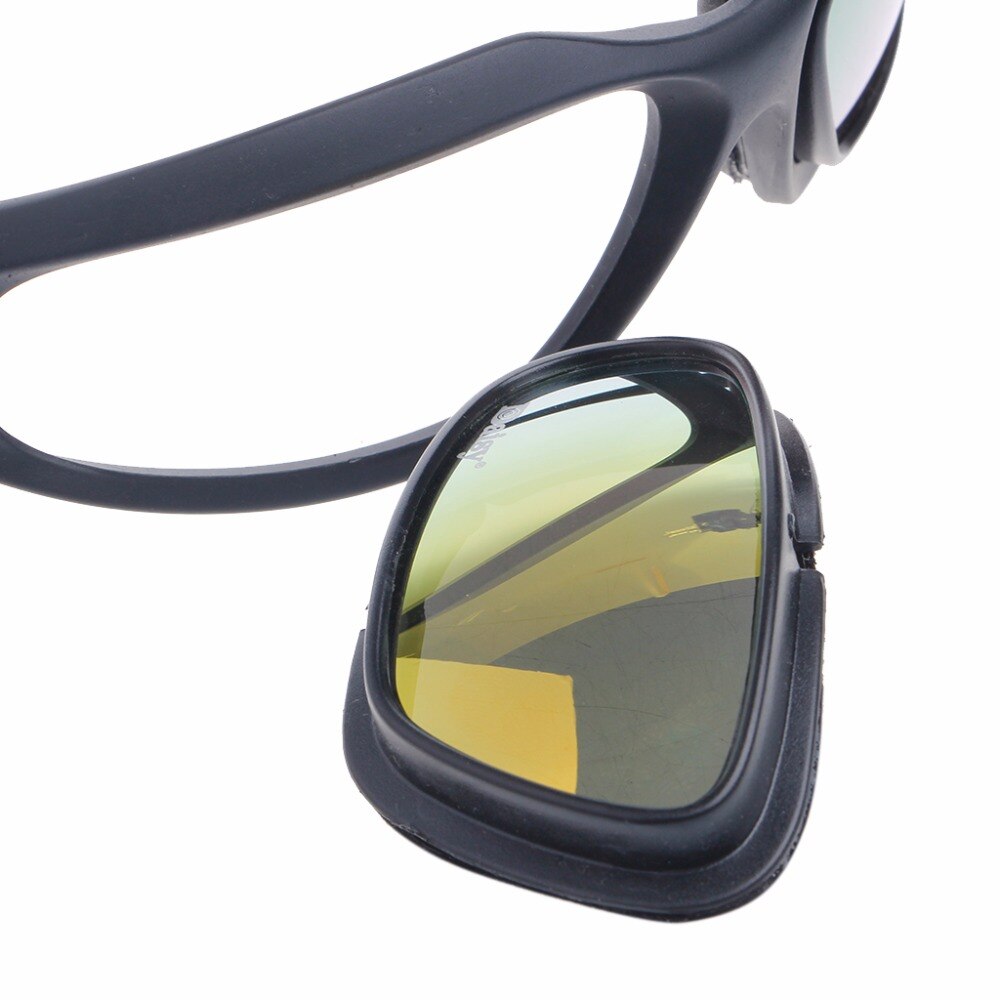 Polarisierte Motorrad Objektiv Sonnenbrille Brille Sport wickeln Reiten Lauf Radfahren Radfahrer Winddicht