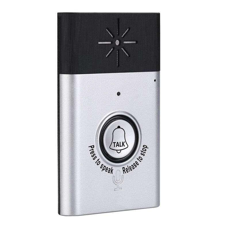 Draadloze Intercom Deurbel Thuis Voice Intercom Deurbel Ondersteuning Twee-weg Intercom Professionele Penetratie