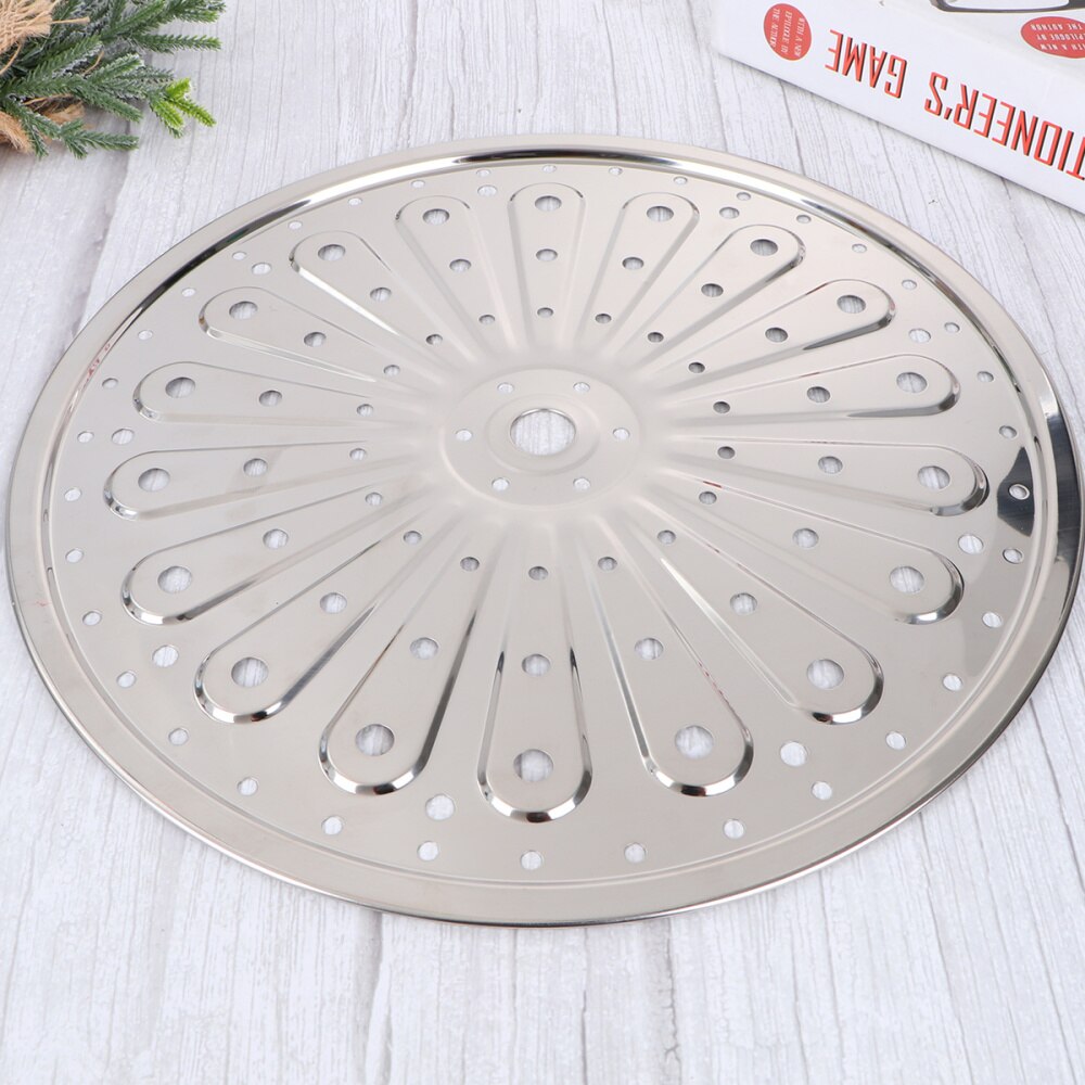 Stojak robić gotowania na parze ze stali nierdzewnej okrągły talerz robić gotowania na parze robić szybkowar robić pieczenia tostów (26cm)