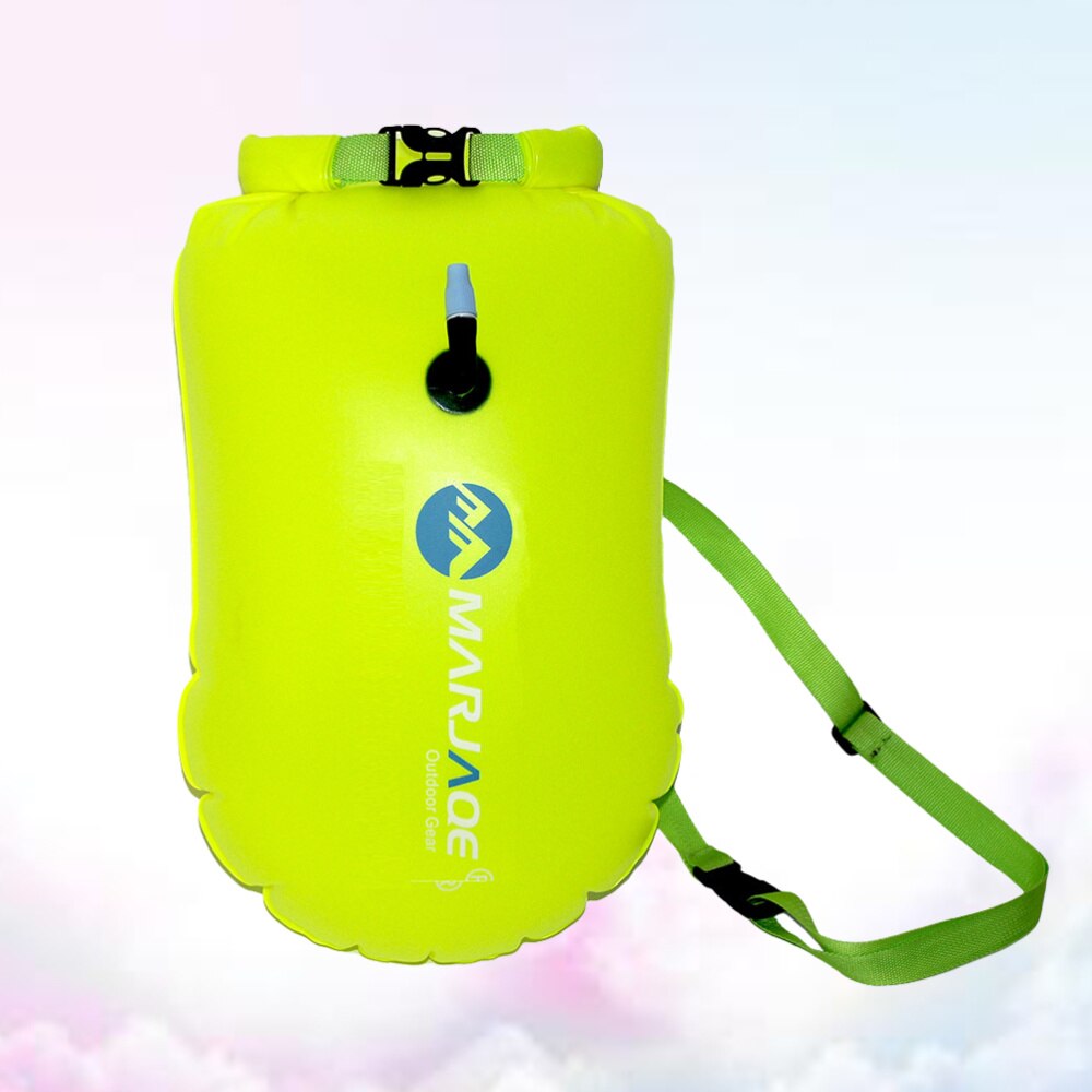 20l dicke, wasserdichte pvc-ausrüstungstaschen, aufblasbare schwimmhilfen für outdoor-sportarten wie bootfahren, kajakfahren, angeln, rafting, schwimmen und camping.: Gelb