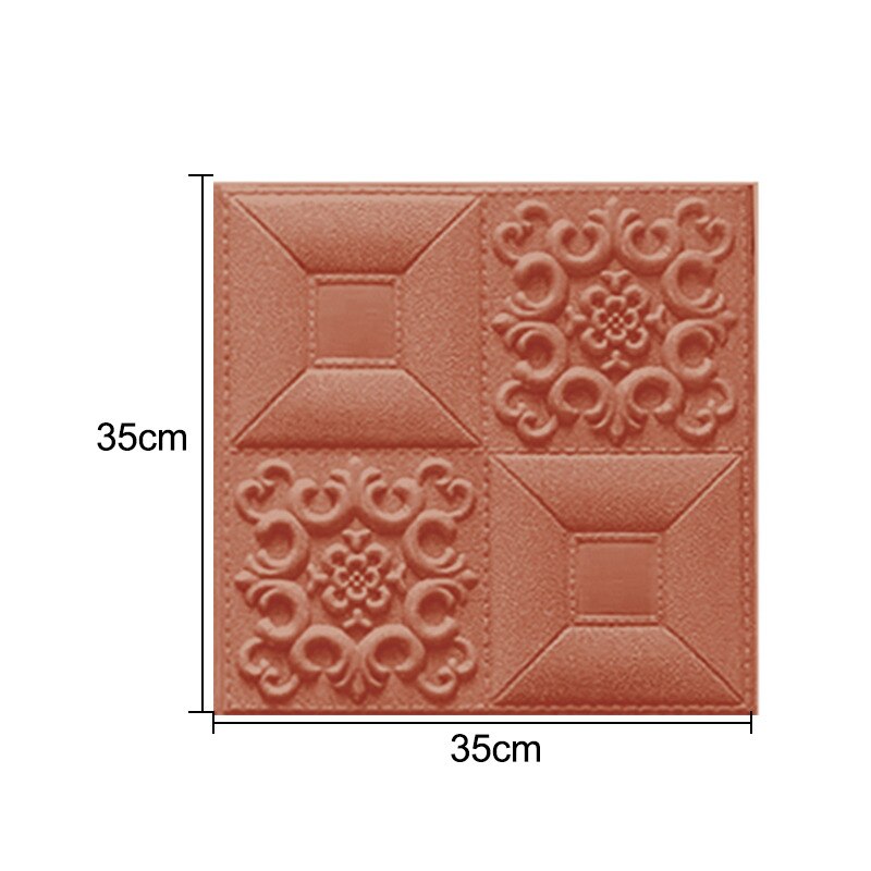 3D Wall Sticker Imitation Brick Bedroom Decoration Waterproof Self Adhesive Wallpaper For Living Room Kitchen TV Backdrop Panels: K