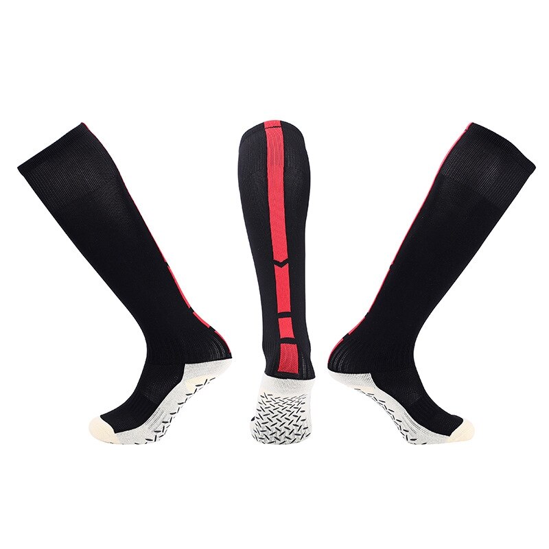 Mannen Vrouwen Professionele Sport Basketbal Sokken Running Marathons Compressie Sokken Anti Slip Knie Hoge Lange Kous: B