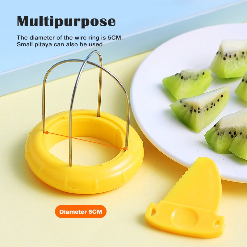 Kiwi Dunschiller Keuken Afneembare Fruit Kiwi Cutter Salade Koken Gereedschap Peeling Gadgets Keuken Gadgets Accessoires