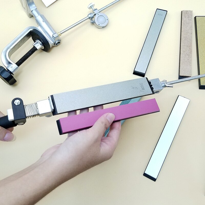 Afilador de cuchillos ruixin pro, afilador de ángulo fijo, herramienta de