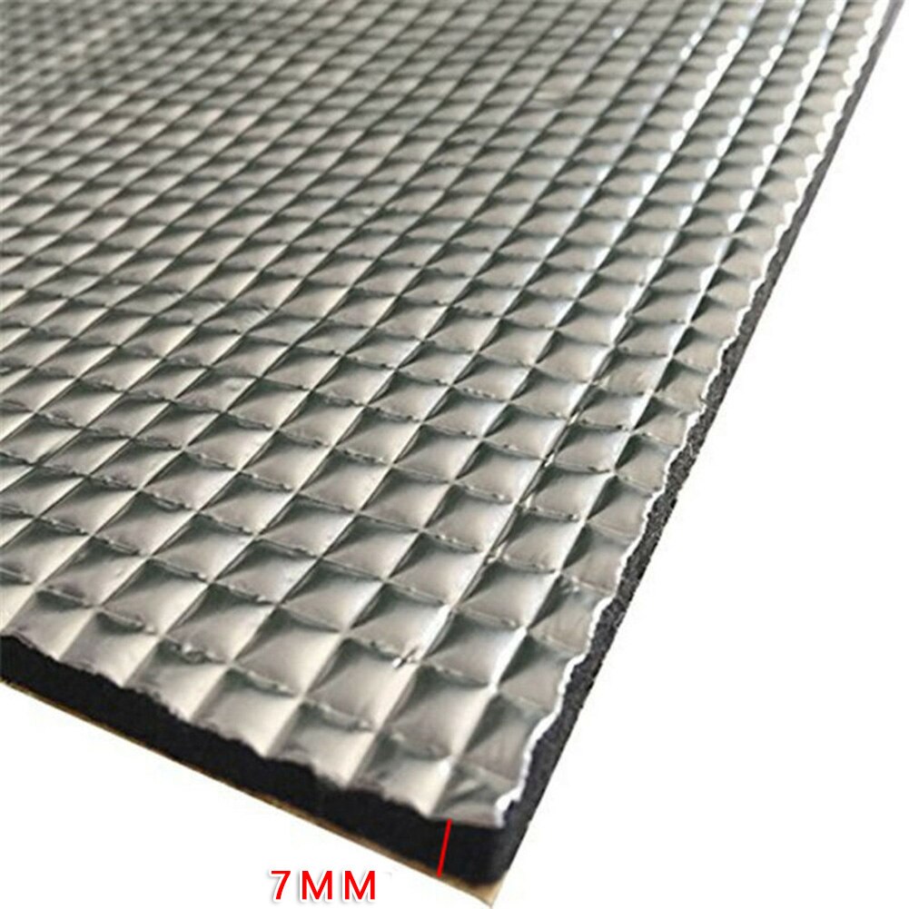Insulation Car Sound Heat Insulation Mat Heat Barrier Mat 50x30cm Accessory 7mm