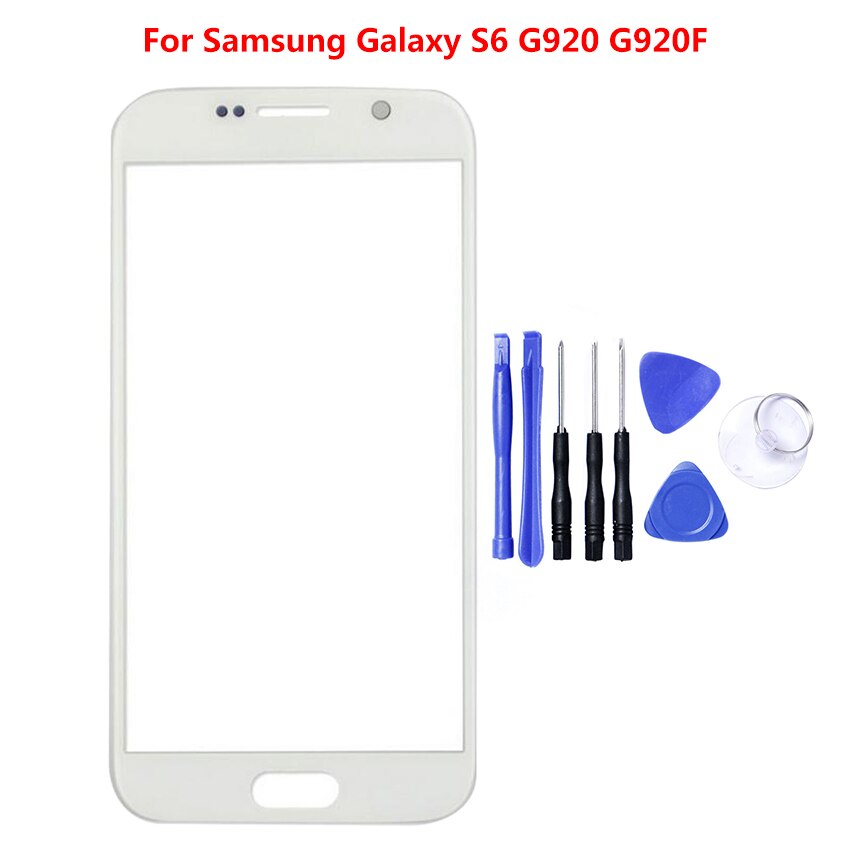 Touch Screen Panel For Samsung Galaxy S6 Touchscreen Front Glass Replacement Outer Lens Tools Not LCD