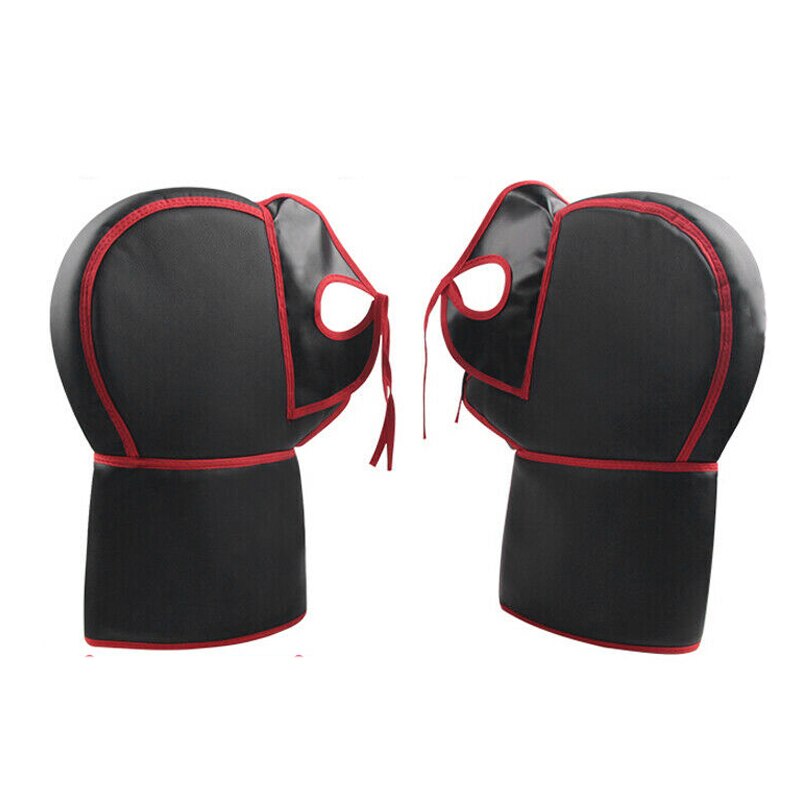 Guantes calentadores para motocicleta, manoplas, manillar, cálidos mitones de invierno: Default Title