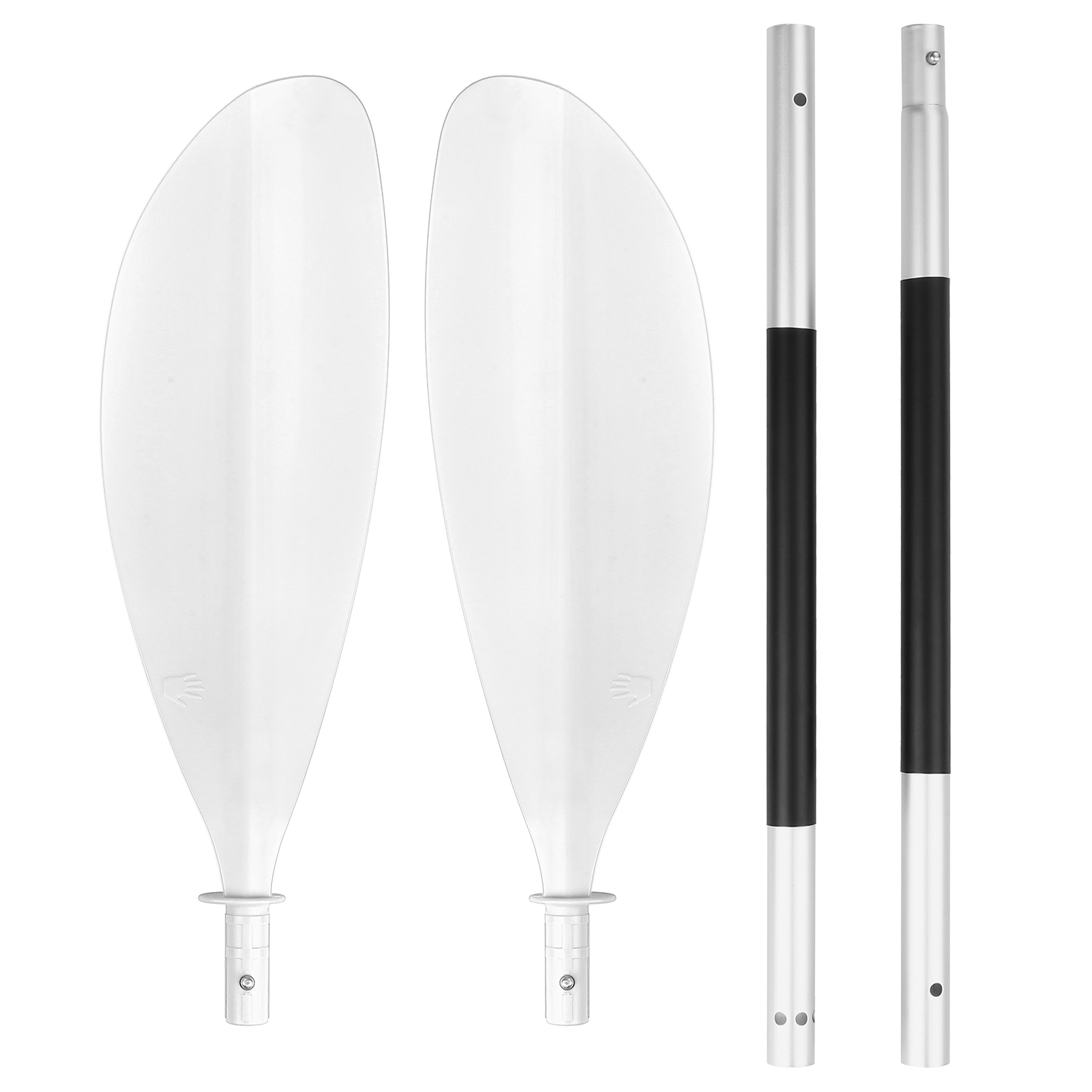 2 Sections Kayak Paddle Accessory Inflatable Stand Up Paddle Surf Adjustable Kayak Paddle for Boats Kayaks Tool