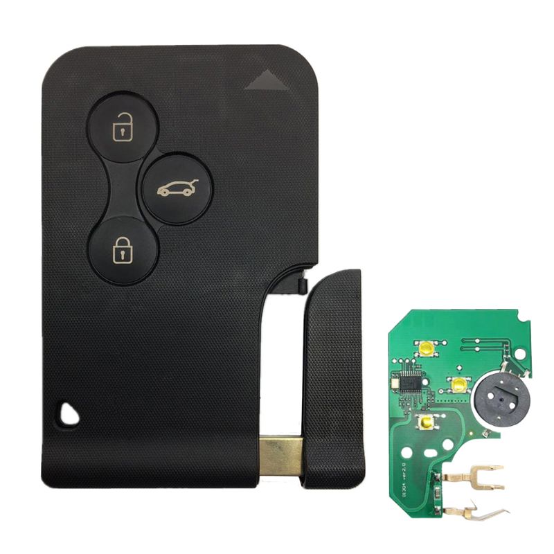 3 Button 433Mhz 7947 Chip With Emergency Insert Bl... – Grandado