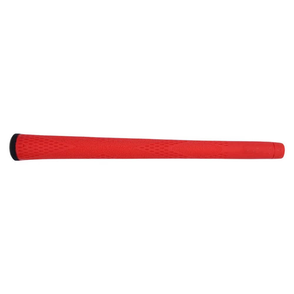 1 pc Universal Rubber Golf Grips Candy Color Golf Clubs Grips Anti Slip Wear Golf Irons Grips: Red