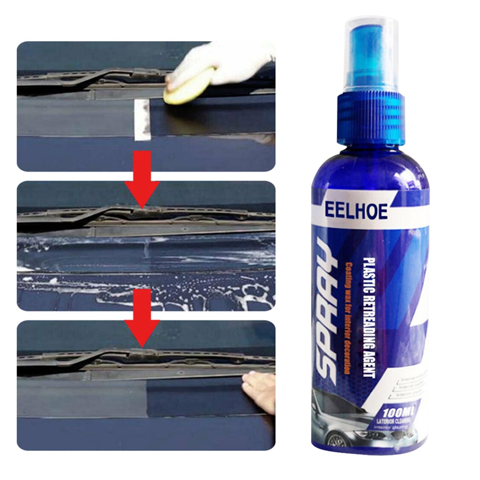 30/ 100Ml Auto Nano Coating Middel Spuiten Anti Scratch Hydrofobe Polish Bekledingmiddel Auto Coating Spray Wax Schoonmaken vloeibare