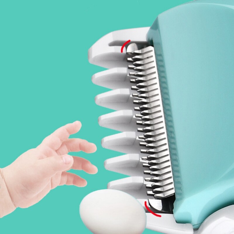 Baby Hair Clippers Quiet Kids Hair Trimmer Cordless &amp; Waterproof Chargeable Children with Blade Haircut Kit For Kids Infant