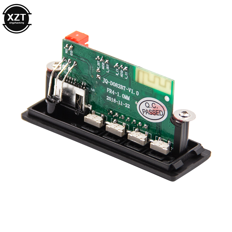 Car Audio USB TF FM Radio MP3 Module Wireless Bluetooth 5.0 12V MP3 WMA Decoder Board MP3 Player with Remote Control For Car
