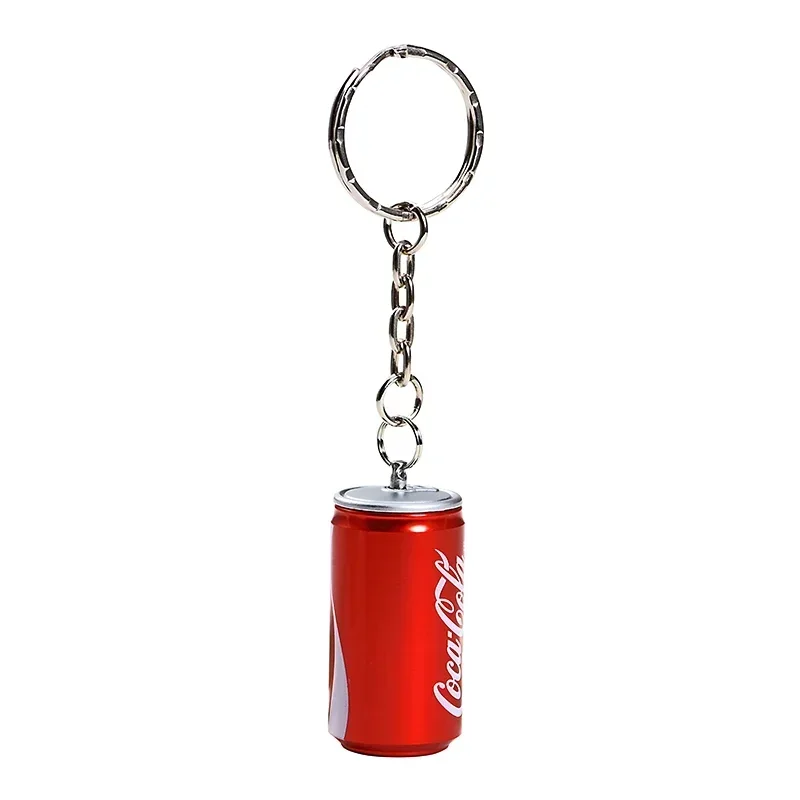 Boîtes de Coke créatives clé USB 2.0 avec porte-clés clé Portable capacité réelle clé mémoire 64GB/32GB/16GB/8GB disque U: Bleu / 20gb