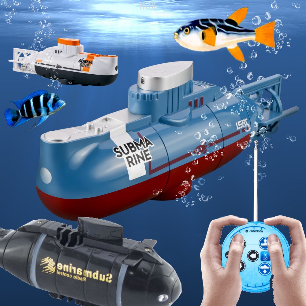 Mini Afstandsbediening Submarine Boy Bad Speelgoed Voor Kids Kinderen Rc Boot Onder Water Aquarium Speelgoed Elektrische Meisje 6 8 Jaar Oud